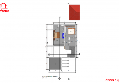 Planta 1° pavimento