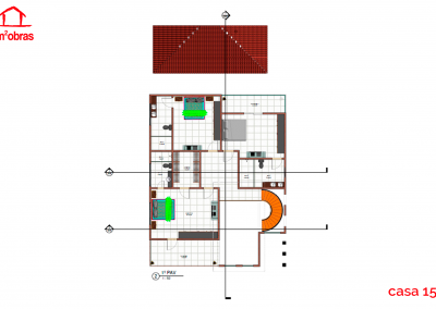 Planta 1° pavimento