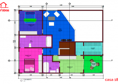 Planta 1° pavimento